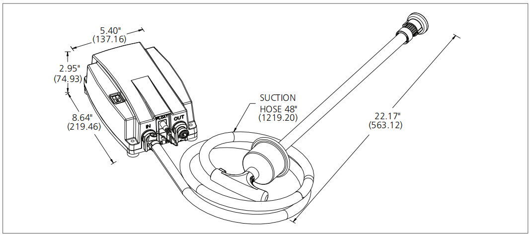 bw5000 water system pump