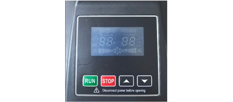 CONTROL PANEL OF APE INTELLIGENT PUMP