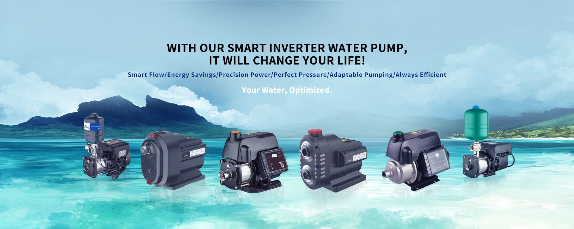 Intelligent Inverter Pump Banner